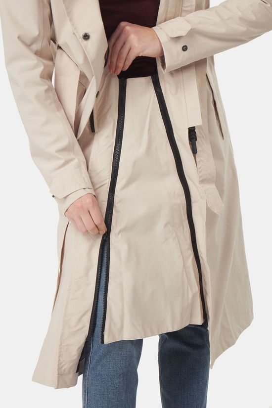 AGU Urban Outdoor Trenchcoat Long Dames Cement