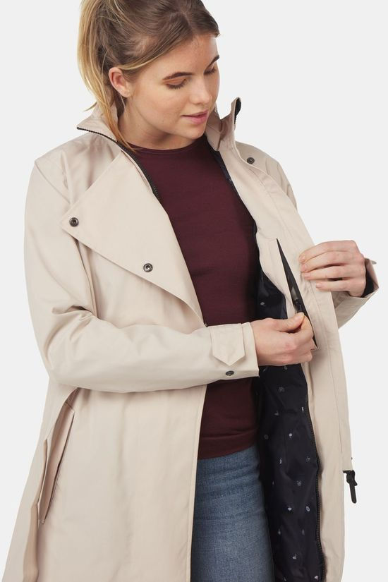 AGU Urban Outdoor Trenchcoat Long Dames Cement