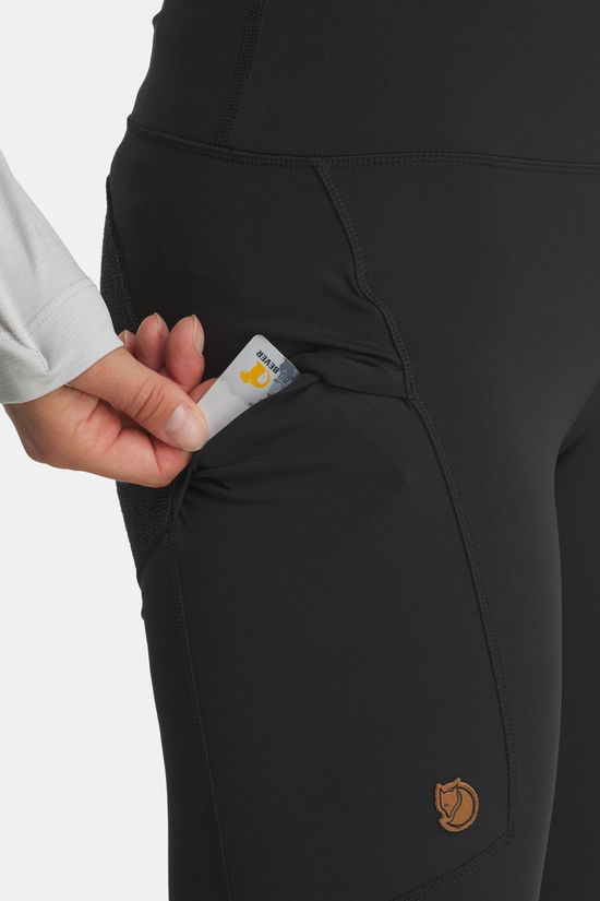 Fjällräven Abisko Trekking Tights HD Dames Black