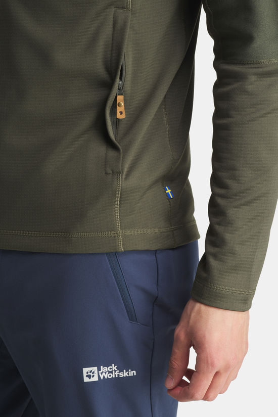 Fjällräven Abisko Trail Fleecevest dark khaki