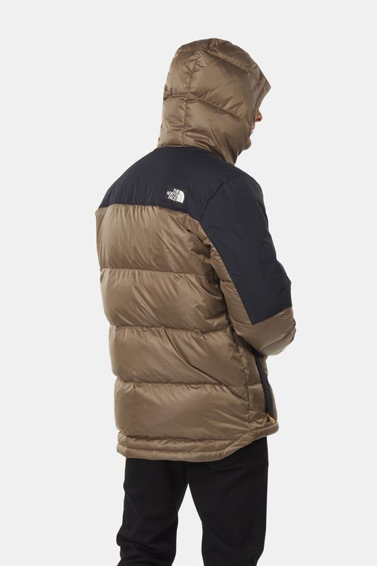 The North Face Diablo Recycled Down Hoodie light brown/black