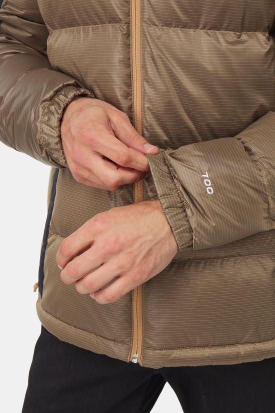The North Face Diablo Recycled Down Hoodie light brown/black