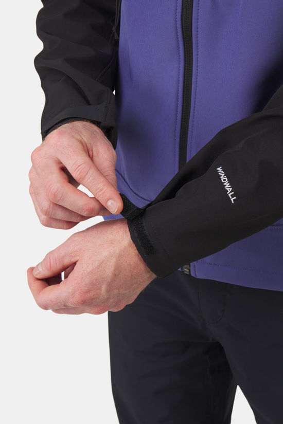 The North Face Apex Bionic Softshell Jas mid blue/black