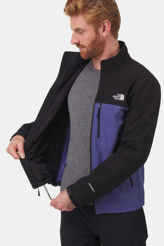 The North Face Apex Bionic Softshell Jas mid blue/black