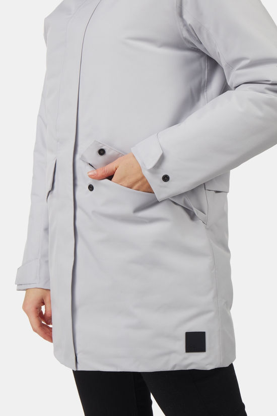 Jack Wolfskin Tempelhof Coat Parka Dames white