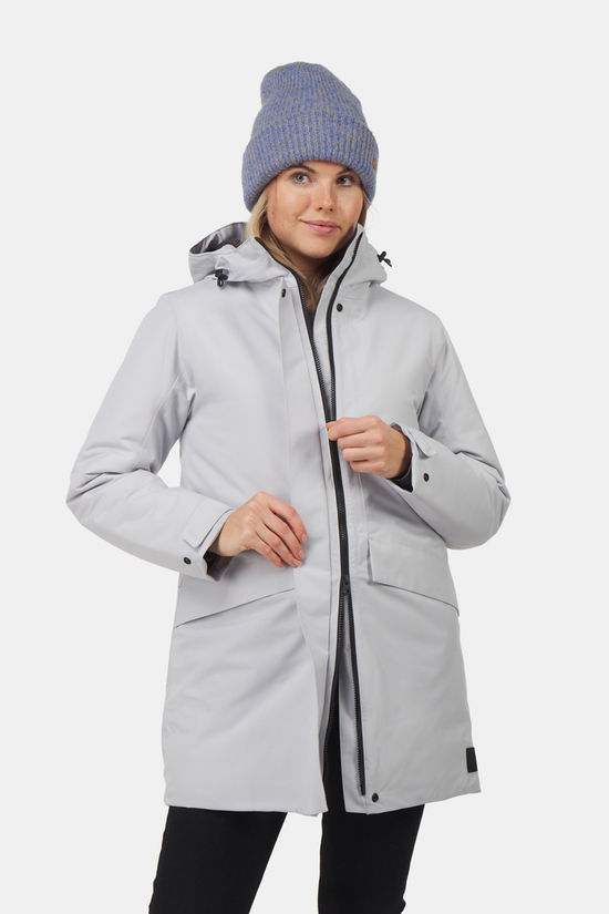 Jack Wolfskin Tempelhof Coat Parka Dames white