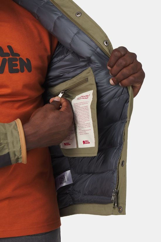 Fjällräven Greenland No. 1 Down Jacket M green/dark grey