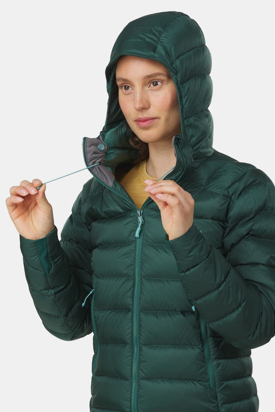 Rab Electron Pro Donsjas Dames dark green
