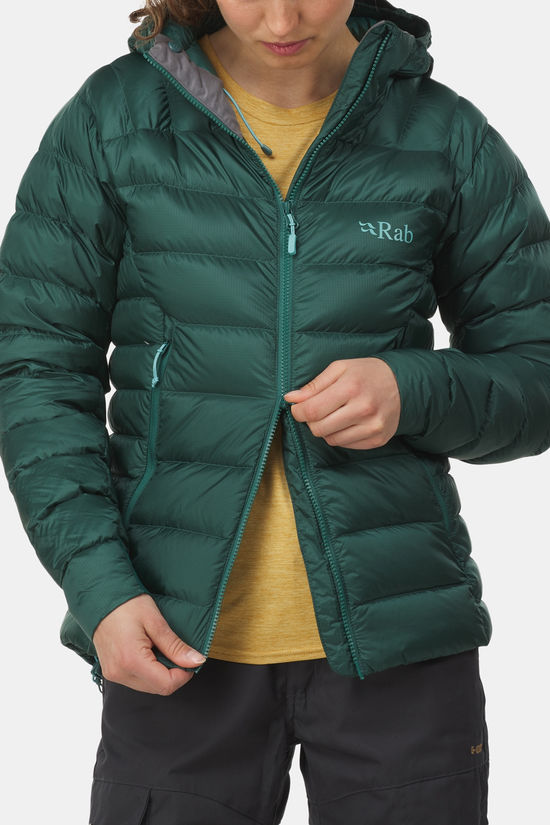 Rab Electron Pro Donsjas Dames dark green