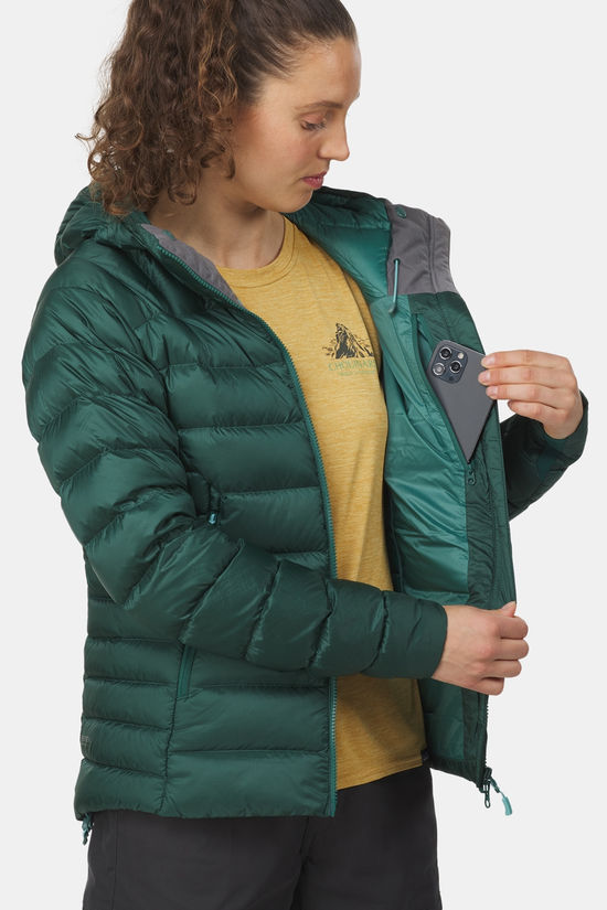 Rab Electron Pro Donsjas Dames dark green