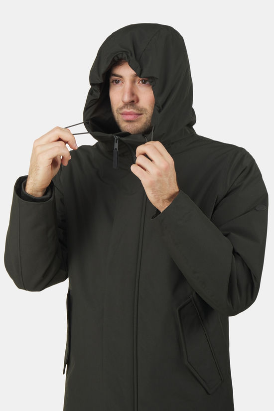 Elvine Gunter Gevoerde Parka dark green
