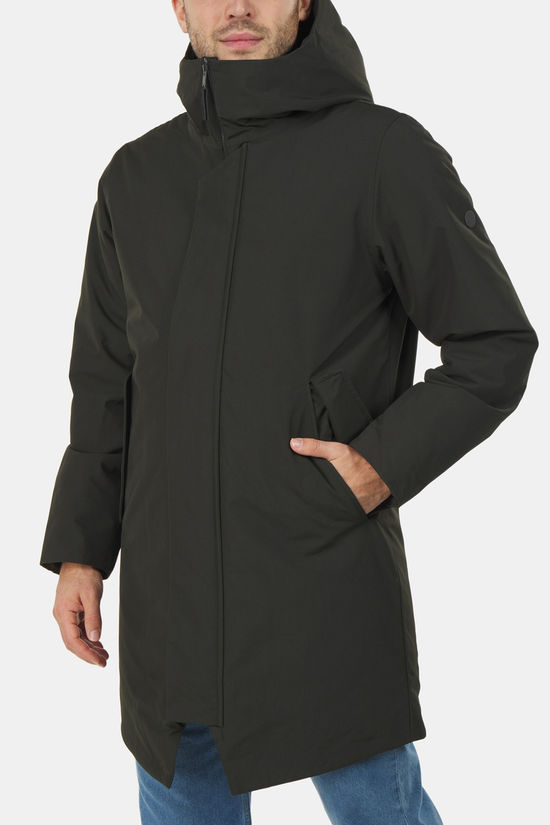 Elvine Gunter Gevoerde Parka dark green