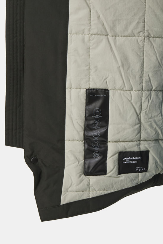 Elvine Gunter Gevoerde Parka dark green