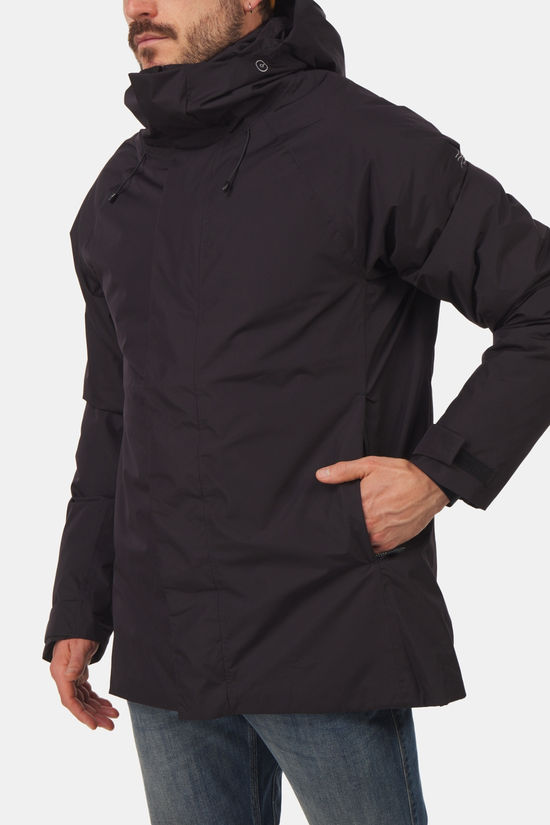 Blue Loop Originals Virga Iso Long Gevoerde Jas black