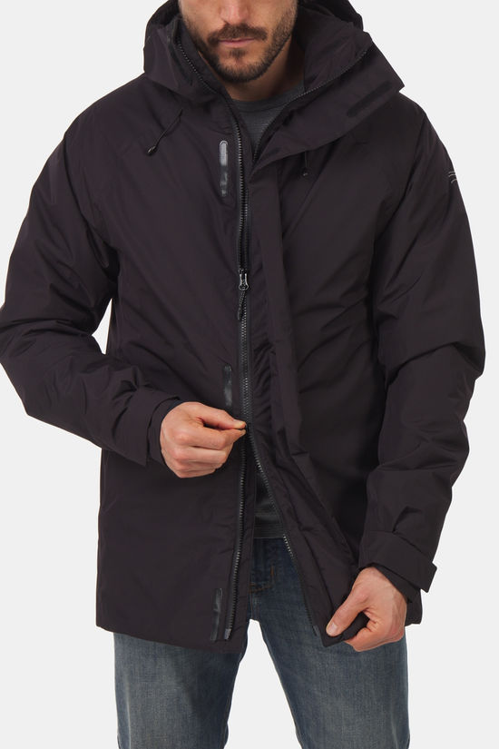 Blue Loop Originals Virga Iso Long Gevoerde Jas black