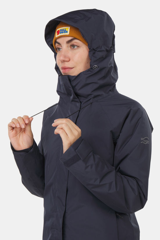 Blue Loop Originals Virga Iso Gevoerde Parka Dames dark blue