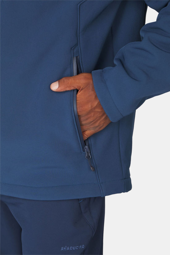 Ayacucho Ridgeway Softshell Hoody Jas dark blue