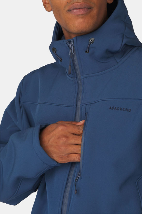 Ayacucho Ridgeway Softshell Hoody Jas dark blue