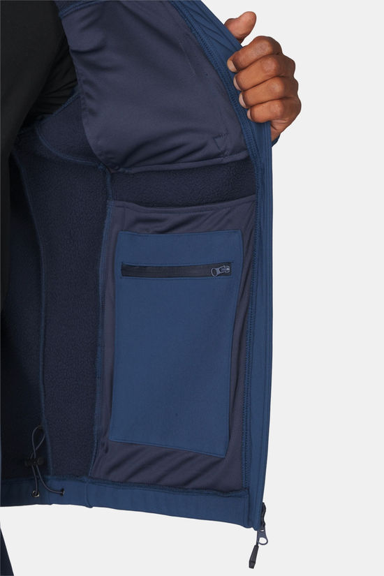 Ayacucho Ridgeway Softshell Hoody Jas dark blue