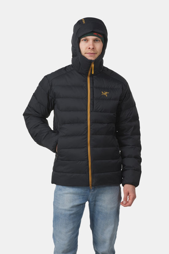 Arc'teryx Thorium Hoody Donsjas black/orange