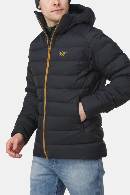Arc'teryx Thorium Hoody Donsjas black/orange