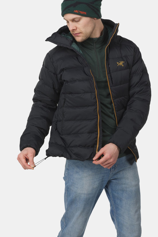 Arc'teryx Thorium Hoody Donsjas black/orange