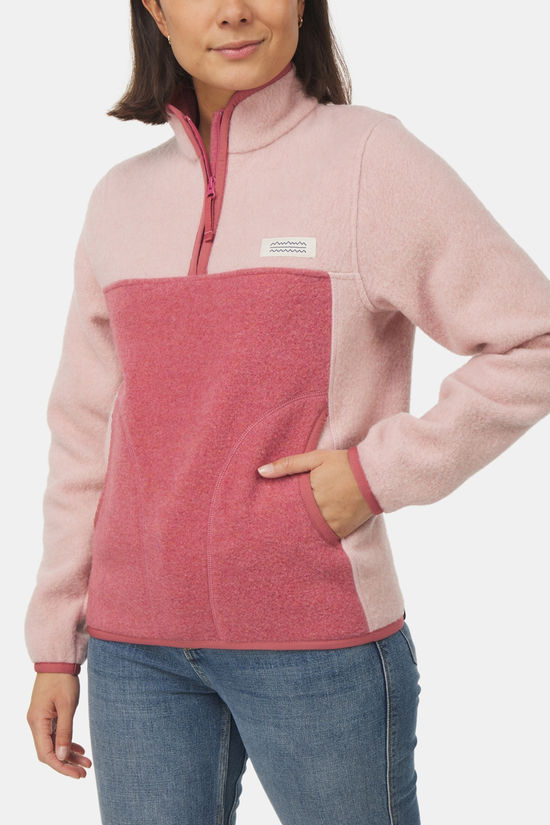 Buitenmens Woolfleece Trui Dames light pink