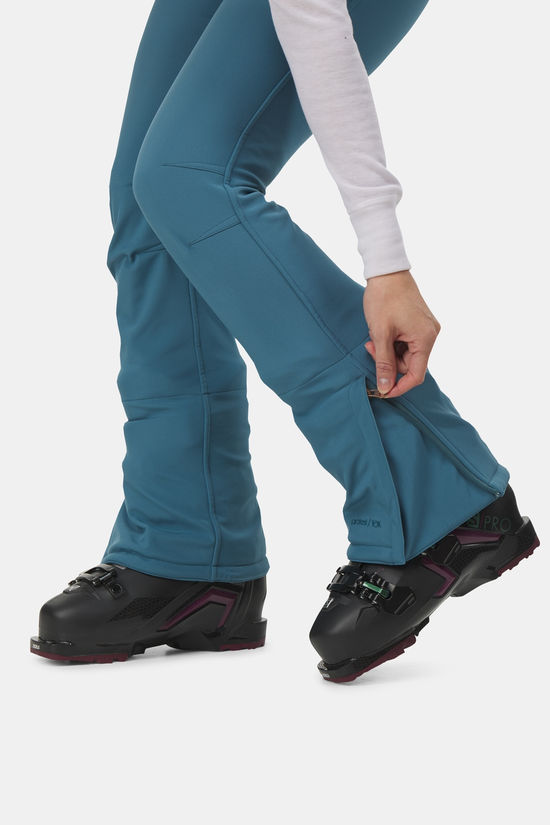 Protest Lole Softshell Snowpants Dames mid blue