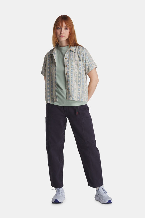 Fjällräven Fox Boxy Logo T-shirt Dames light green