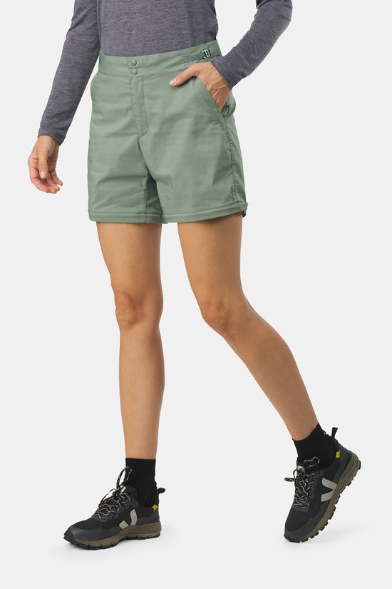 Fjällräven Abisko Hike Afritsbroek Dames mid green