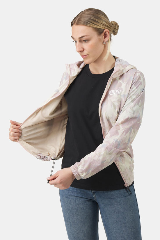 Picture Scale Printed Windstopper light purple