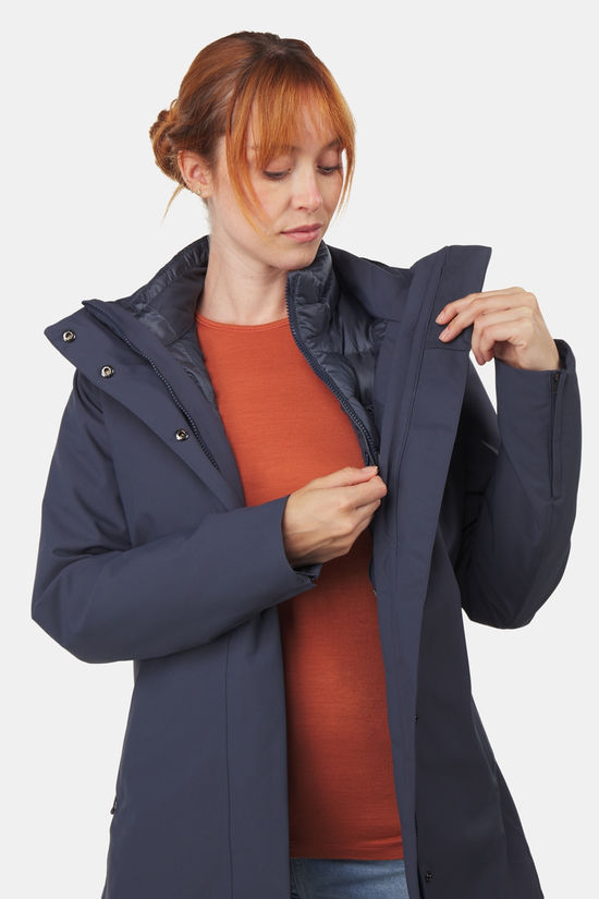 Patagonia Tres 3-in-1 Parka Dames dark blue