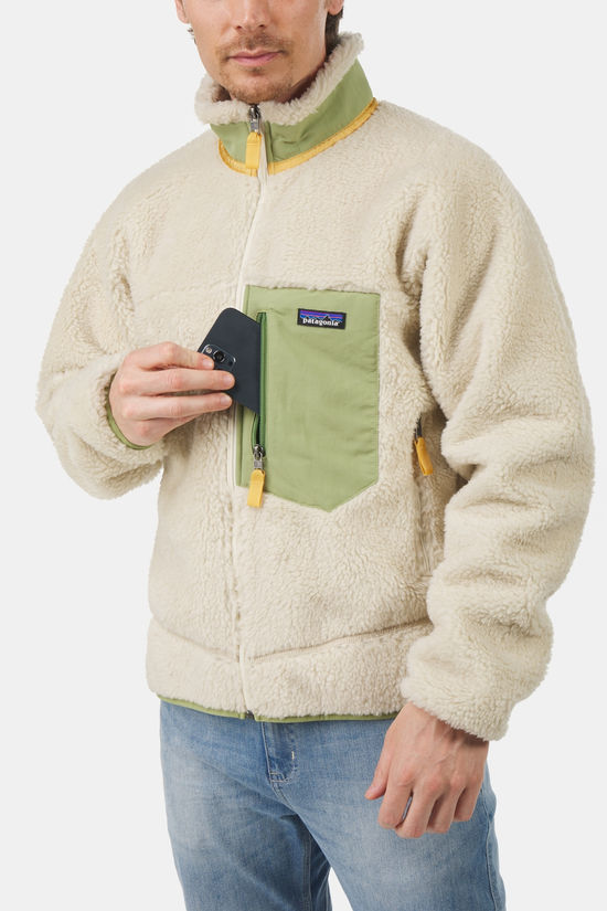 Patagonia Classic Retro-X Fleecejas Ecru/Mid Khaki