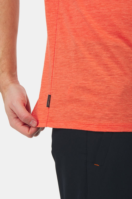 icebreaker Merino Linen Tee rust