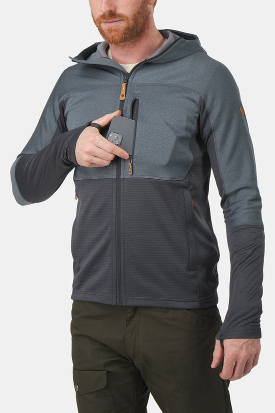 Fjällräven Abisko Trail Fleecevest Dark Grey/Dark Grey