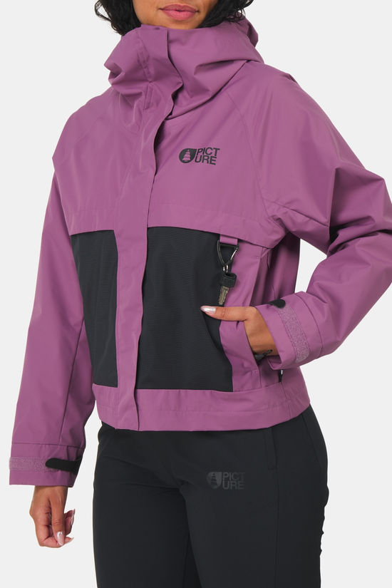 Picture Cowrie Regenjas Dames mid purple