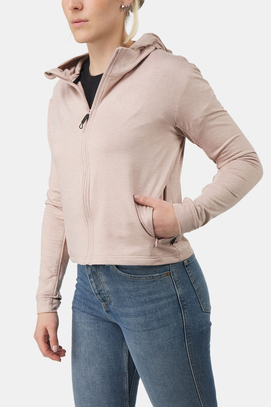 Picture Celest Zip Tech Hoodie Fleecetruii Dames light pink