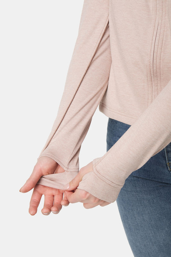 Picture Celest Zip Tech Hoodie Fleecetruii Dames light pink