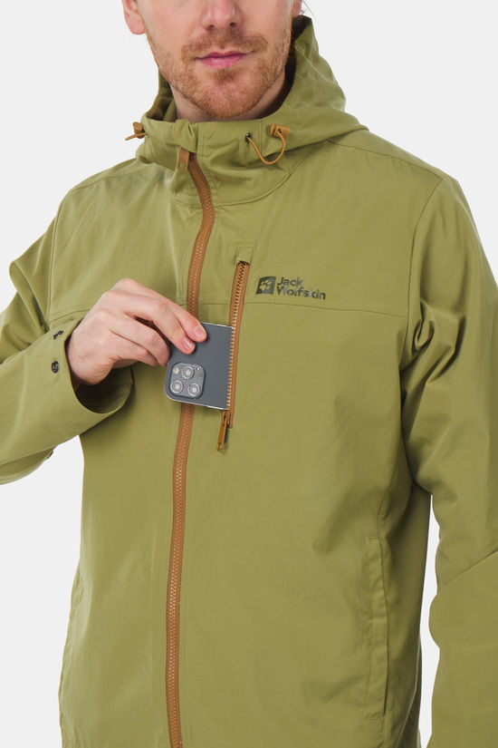 Jack Wolfskin Desert Wind Jacket M mid brown