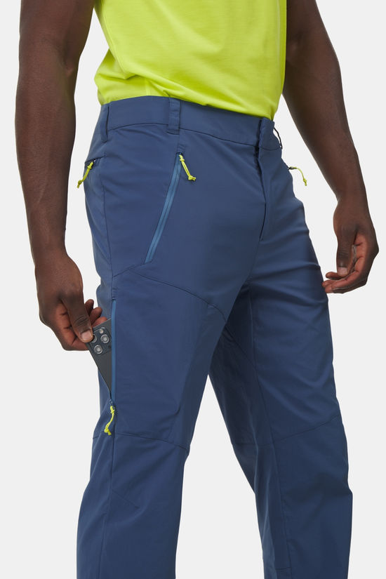 Jack Wolfskin Glastal Pants M mid blue