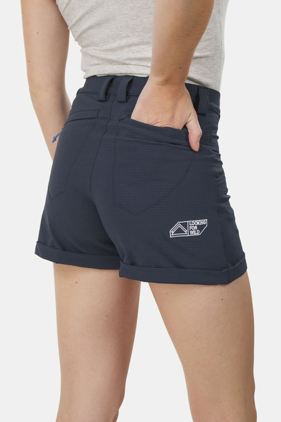 Looking For Wild F208 Short Dames dark blue/mid blue