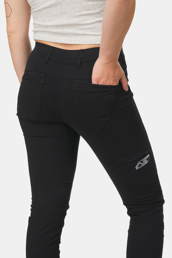 Looking For Wild Laila Peak Klimbroek Dames Black/Black