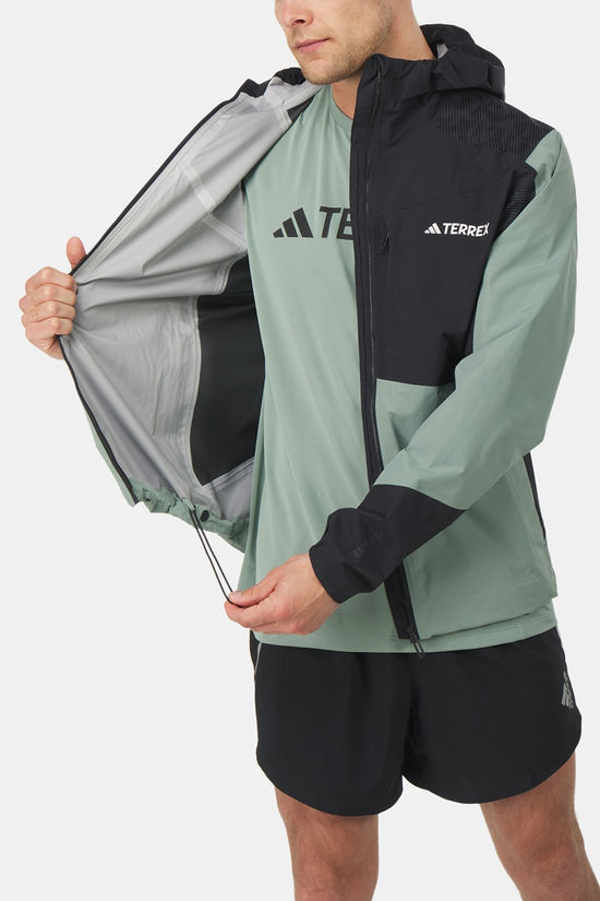 adidas Terrex Xperior Hybrid Rain.Ready Jas mid green