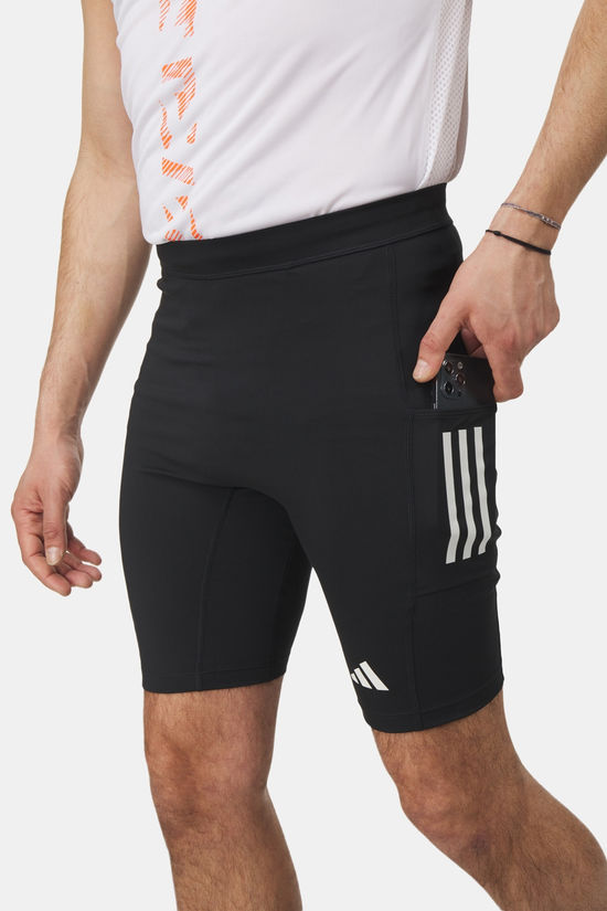 adidas Own the Run Korte Hardloopbroek black