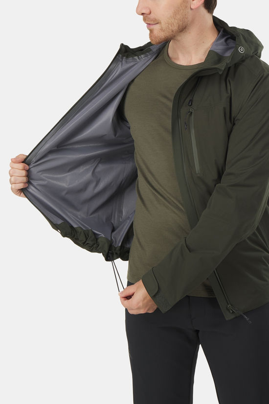 Blue Loop Originals Virga Shell Hardshell Jas dark green