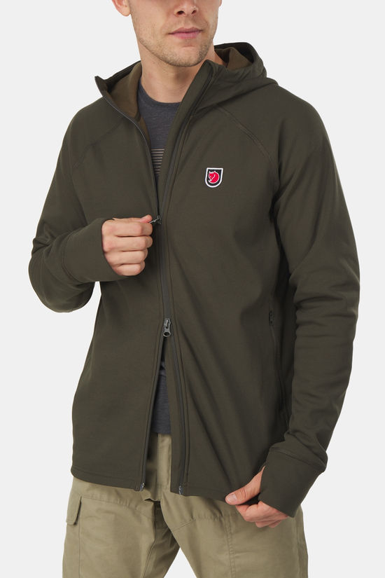 Fjällräven Expedition Hoodie Fleecevest dark green