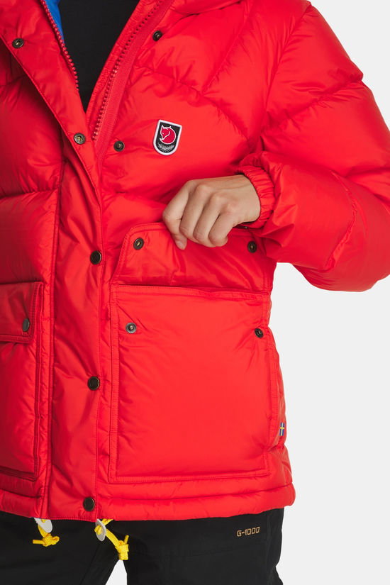 Fjällräven Expedition Down Lite Donsjas Dames orange/blue