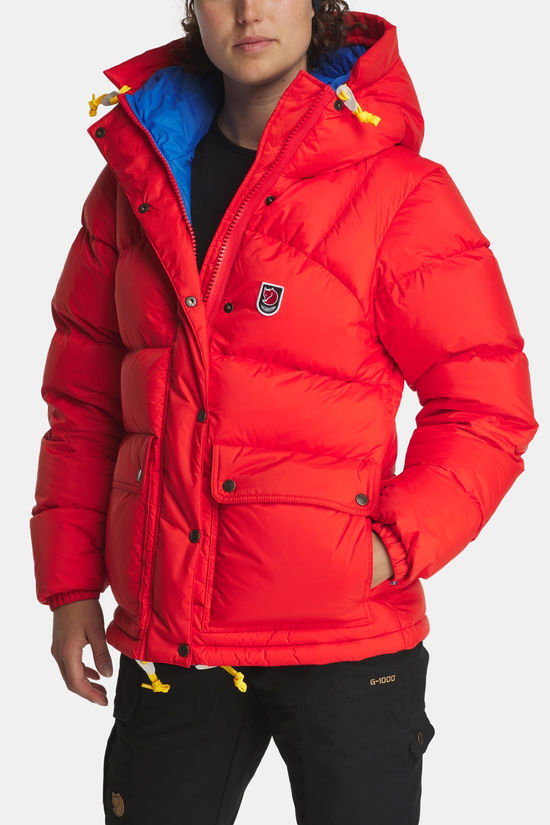 Fjällräven Expedition Down Lite Donsjas Dames orange/blue