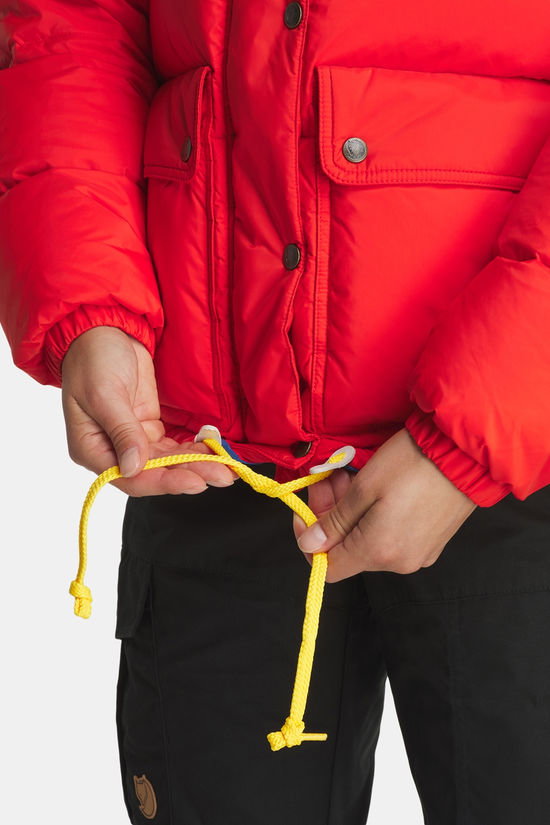 Fjällräven Expedition Down Lite Donsjas Dames orange/blue