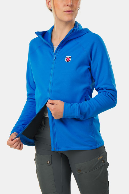 Fjällräven Expedition Hoodie Fleecevest Dames blue